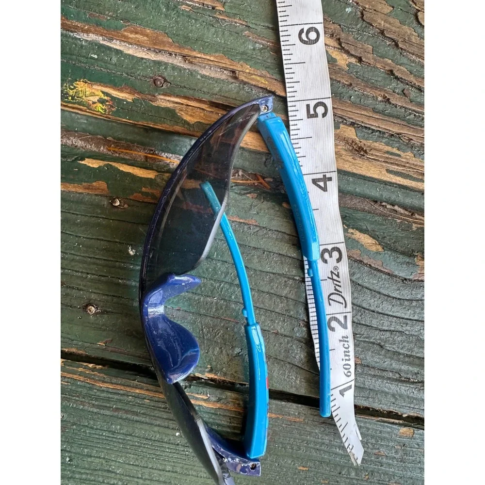 Paw Patrol Chase Kids Sport Wrap Sunglasses Blue Navy Striped Shield 2407